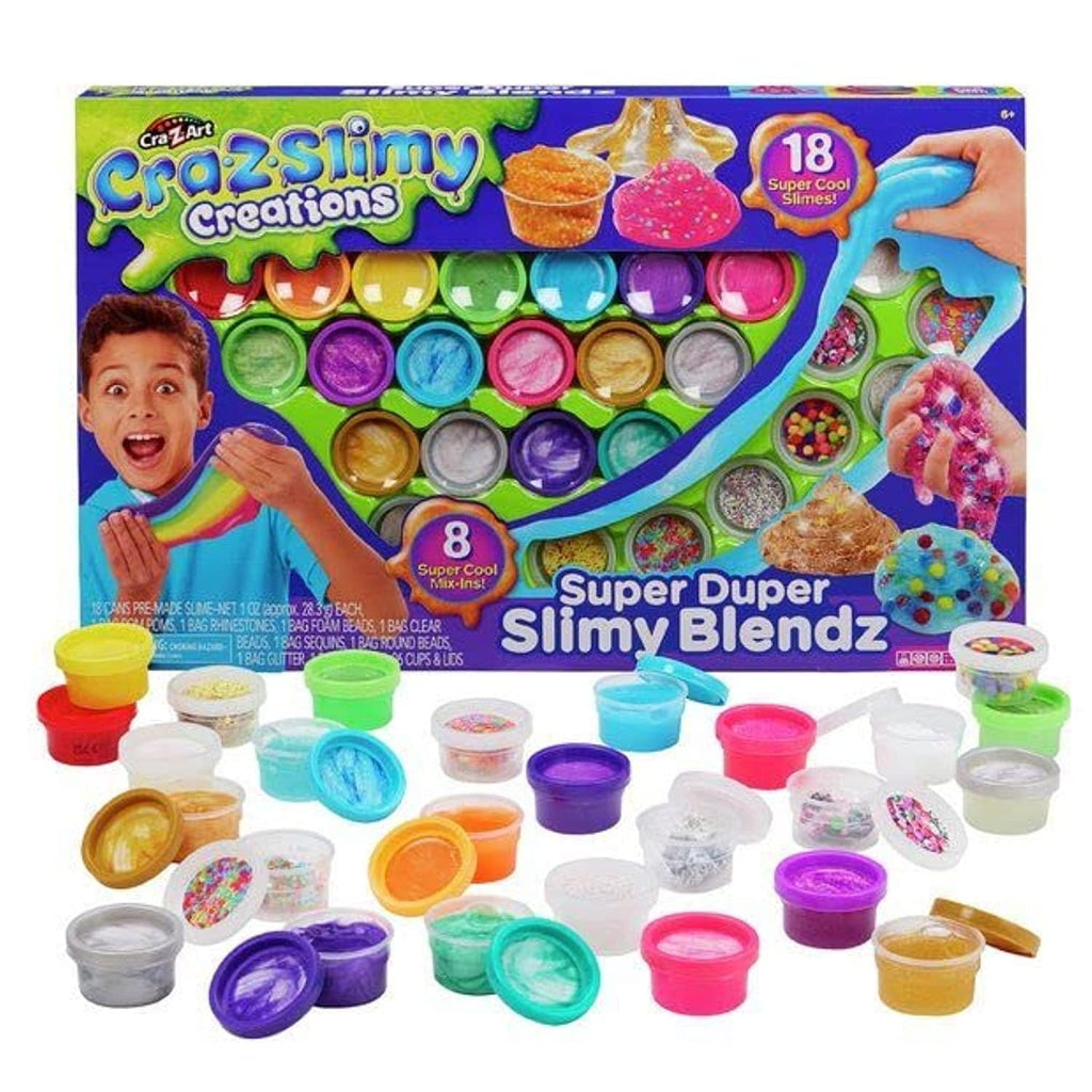 flitit Cra-Z-Slimy Super Duper Slimy Blendz Slime Collection