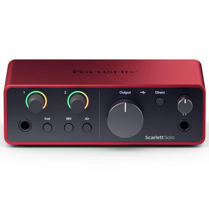 Focusrite Electronics Focusrite Scarlett Solo 4th Gen