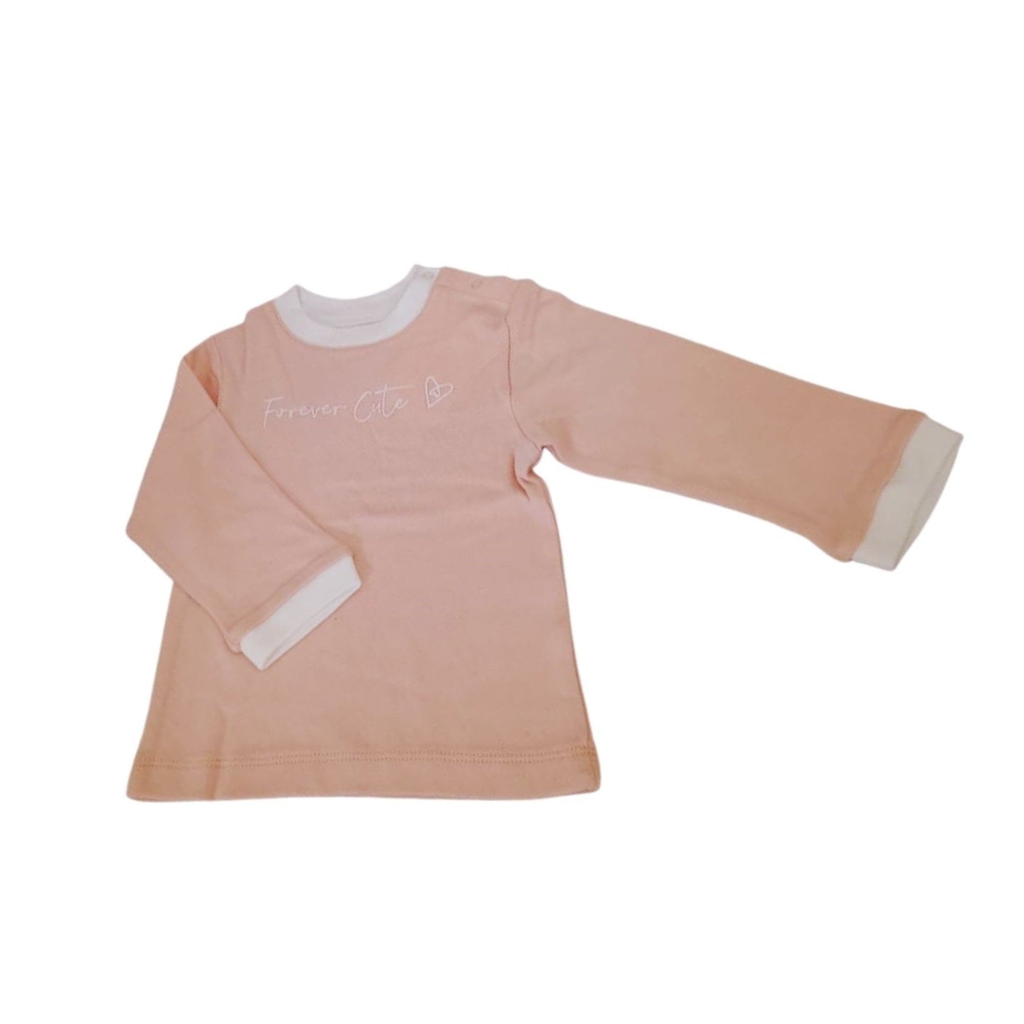 forever Babies Forever Cute Pyjama Top 0-3m - Pink