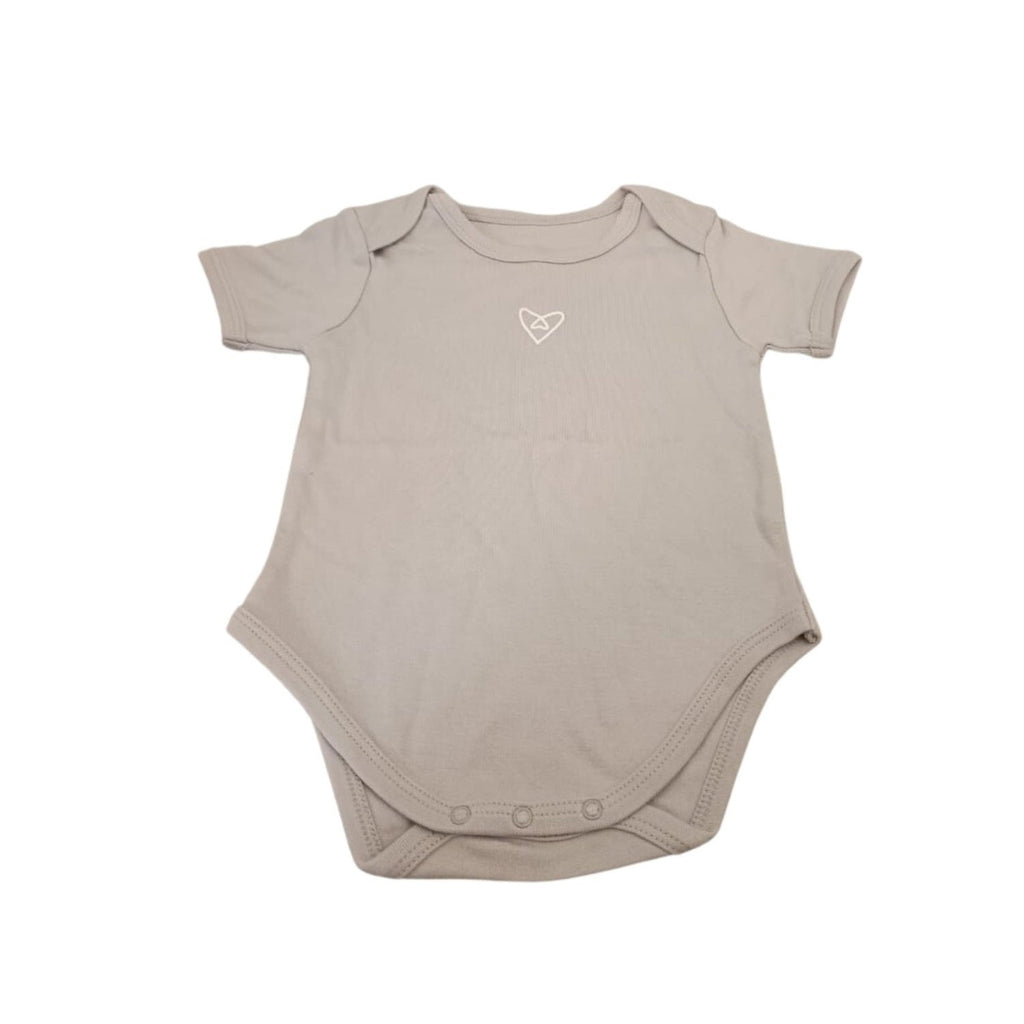 Forever Cute Babies Forever Cute Body Suit 0-3m - Grey
