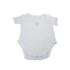 Forever Cute Babies Forever Cute Body Suit 0-3m - White