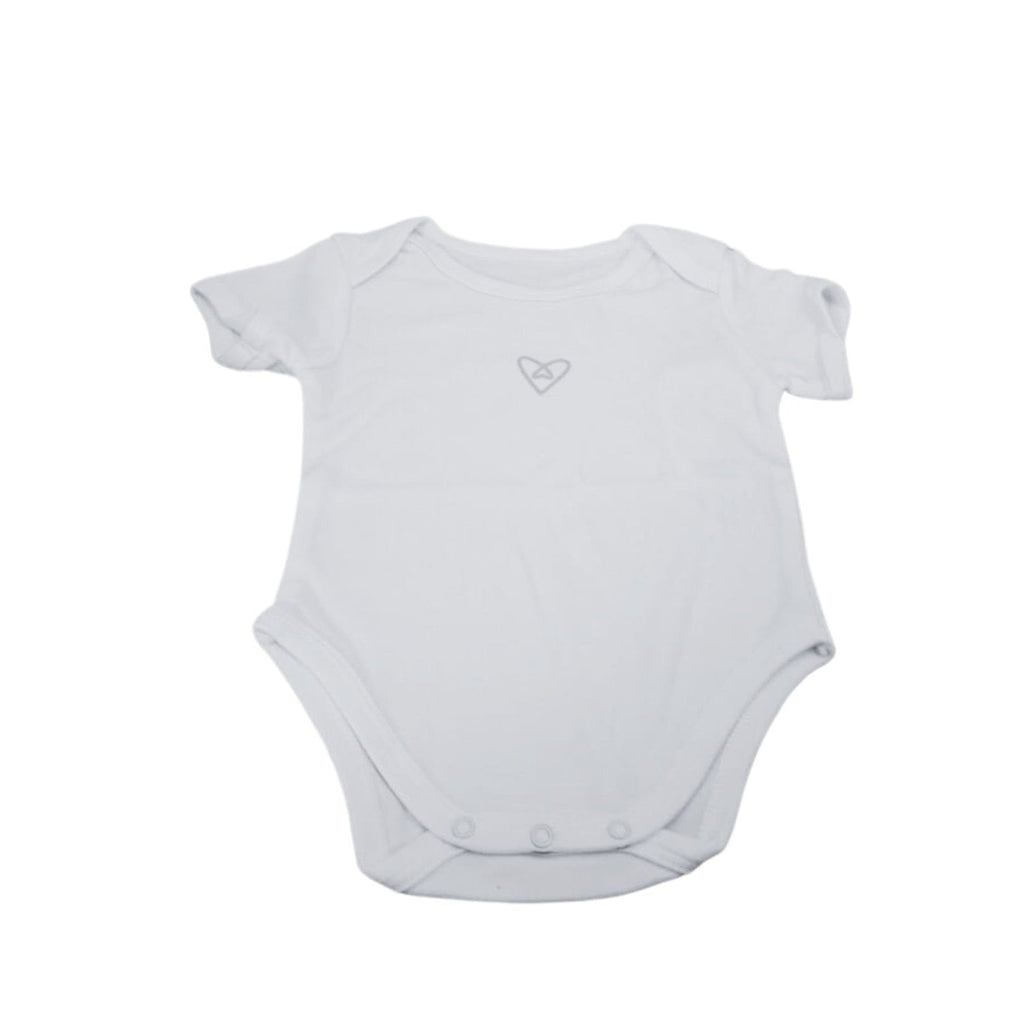 Forever Cute Babies Forever Cute Body Suit 6-12m - White