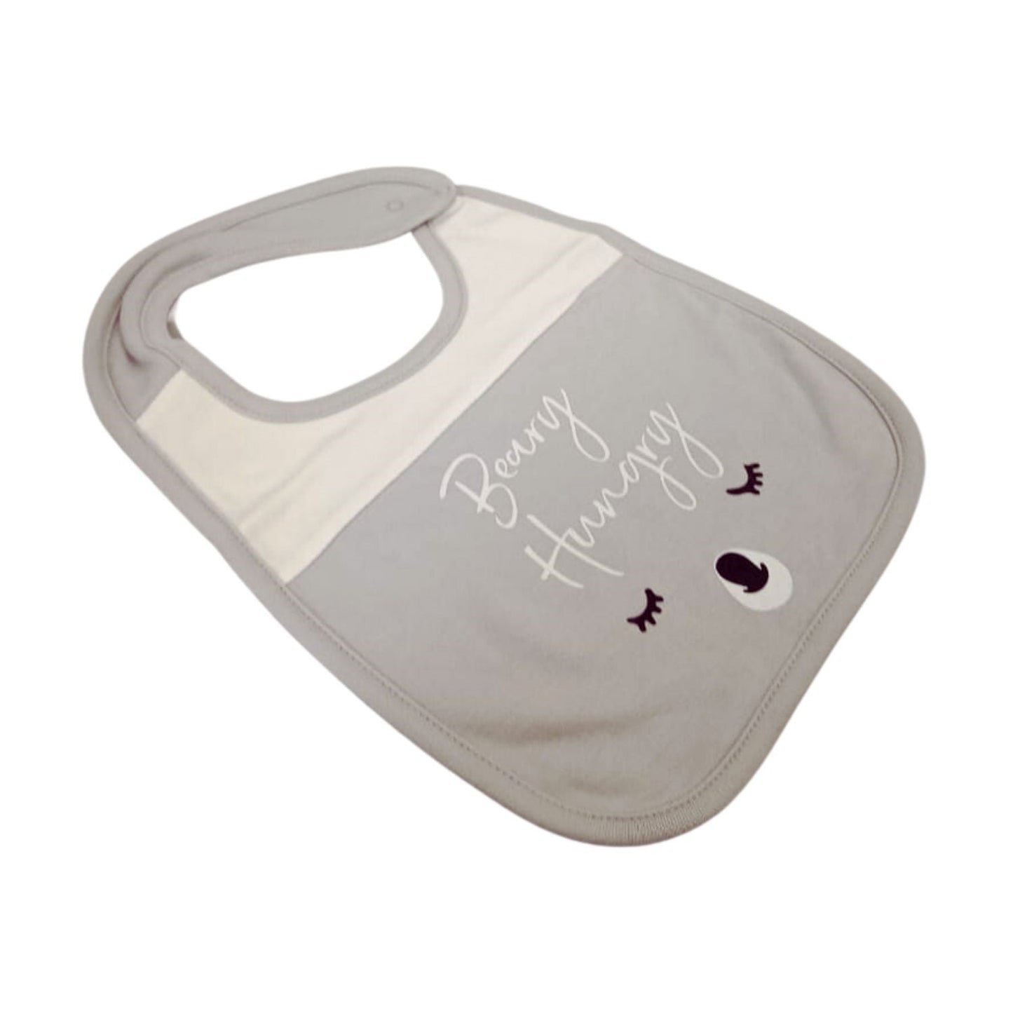 Forever Cute Babies Forever Cute Dribble Bib - Grey