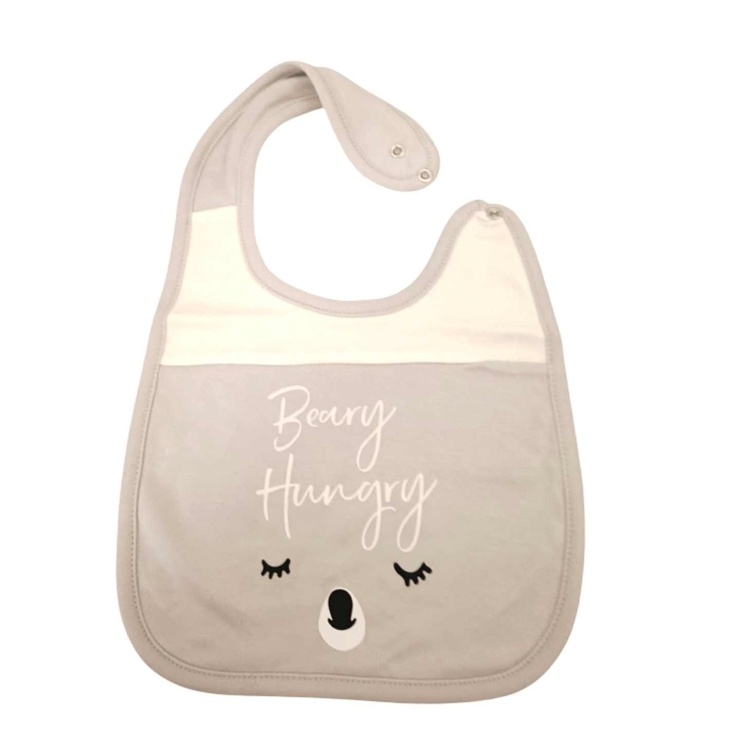 Forever Cute Babies Forever Cute Dribble Bib - Grey