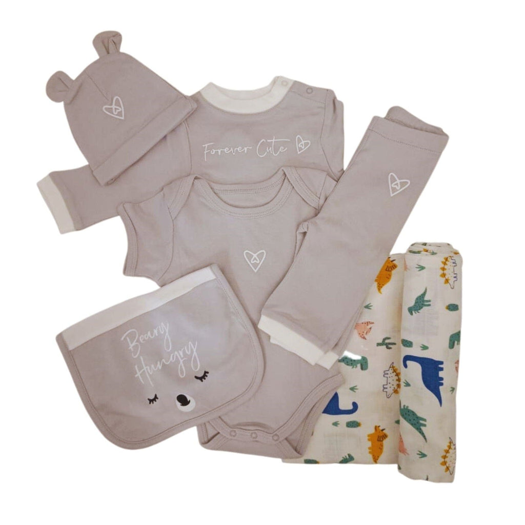 Forever Cute Babies Forever Cute Hospital Gift Set 0-3m - Grey