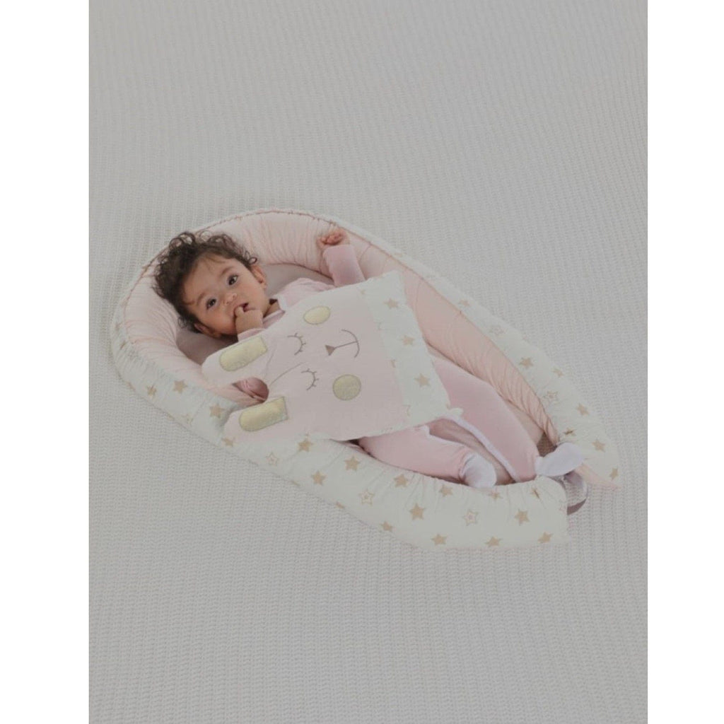 Forever Cute Babies Forever Cute Newborn Bed with Pillow - Pink