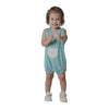 Forever Cute Babies Forever Cute Overall Romper 3-6m - Mint