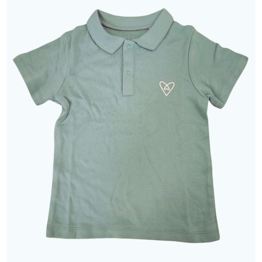 Forever Cute Babies Forever Cute Polo T-shirt, 2-3yrs - Mint