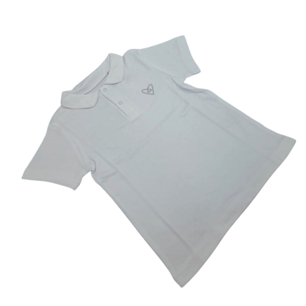 Forever Cute Babies Forever Cute Polo T-shirt, 2-3yrs - White