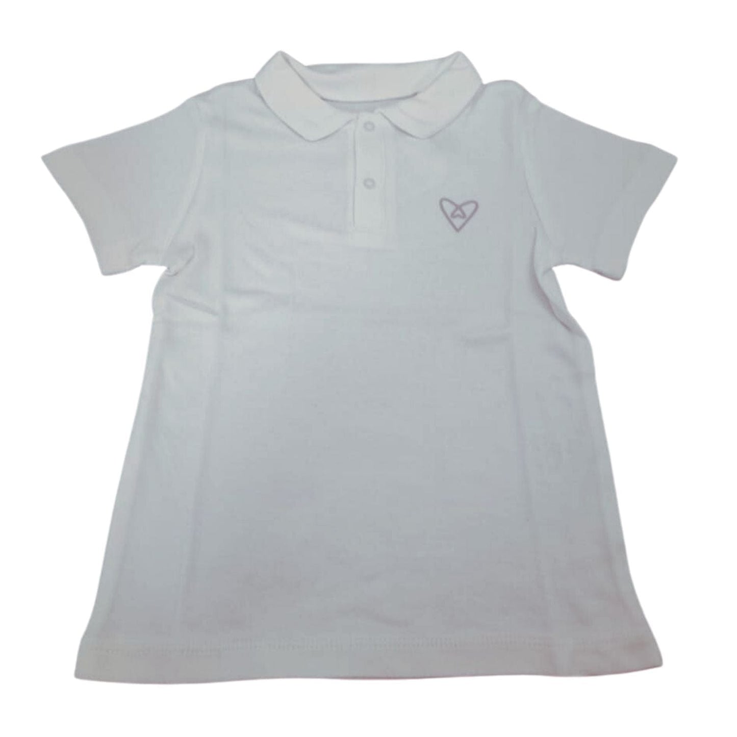 Forever Cute Babies Forever Cute Polo T-shirt, 2-3yrs - White