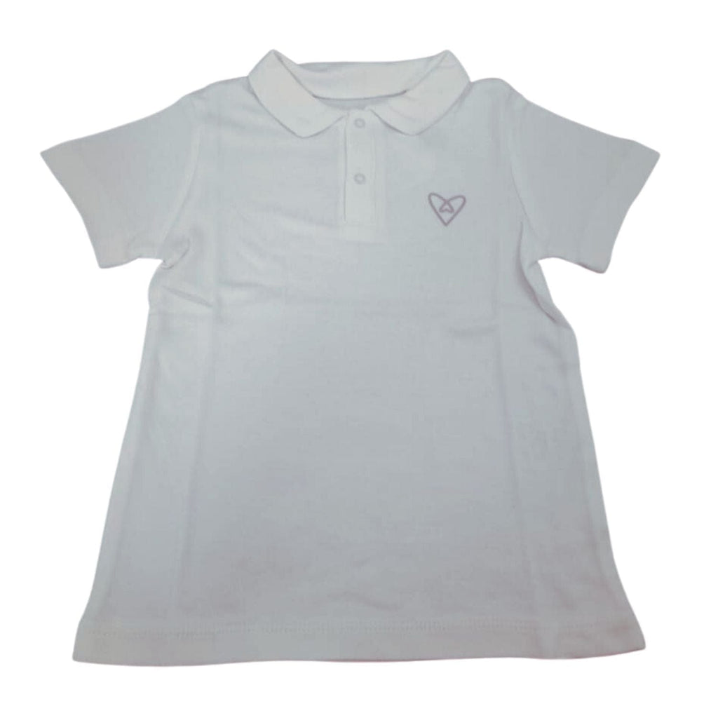 Forever Cute Babies Forever Cute Polo T-shirt, 2-3yrs - White
