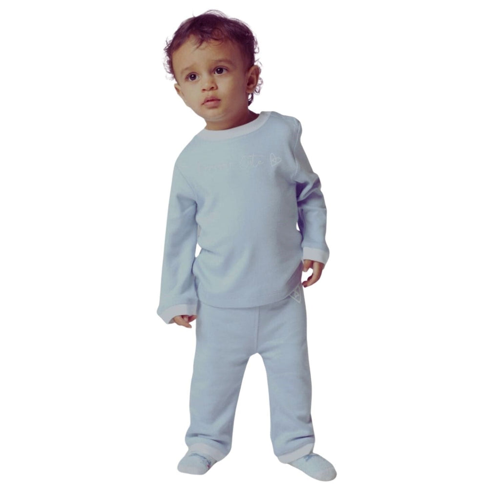 Forever Cute Babies Forever Cute Pyjama Bottoms 0-3m - Blue