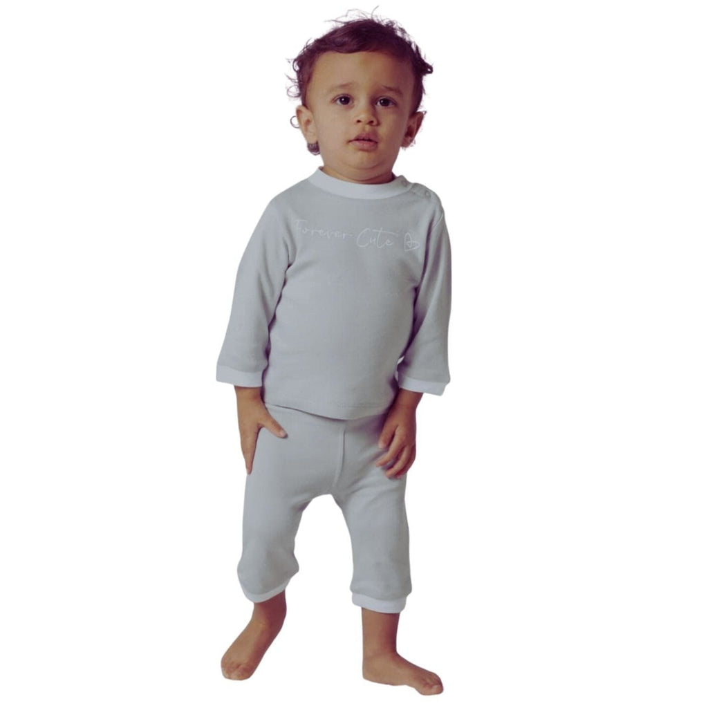 Forever Cute Babies Forever Cute Pyjama Set 12-18m - Grey