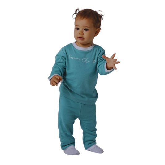 Forever Cute Babies Forever Cute Pyjama Set 12-18m - Mint