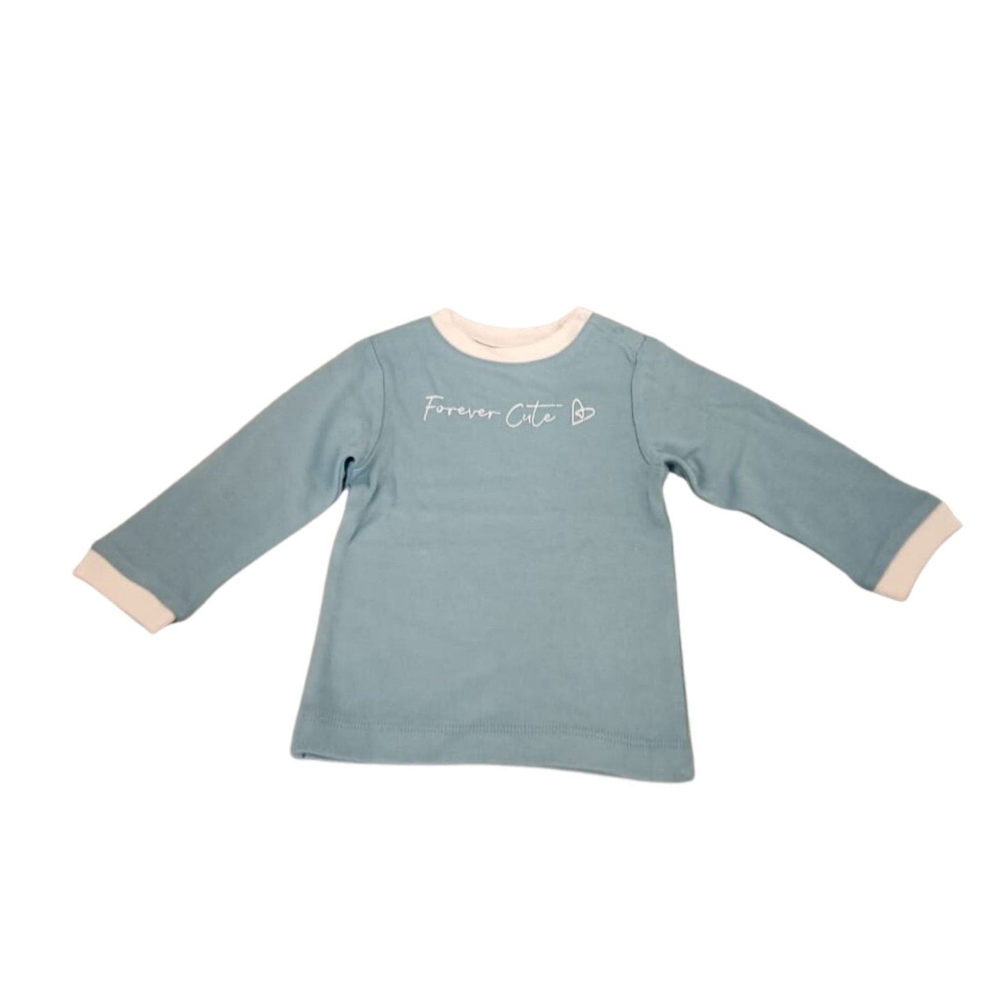 Forever Cute Babies Forever Cute Pyjama Top 0-3m - Mint