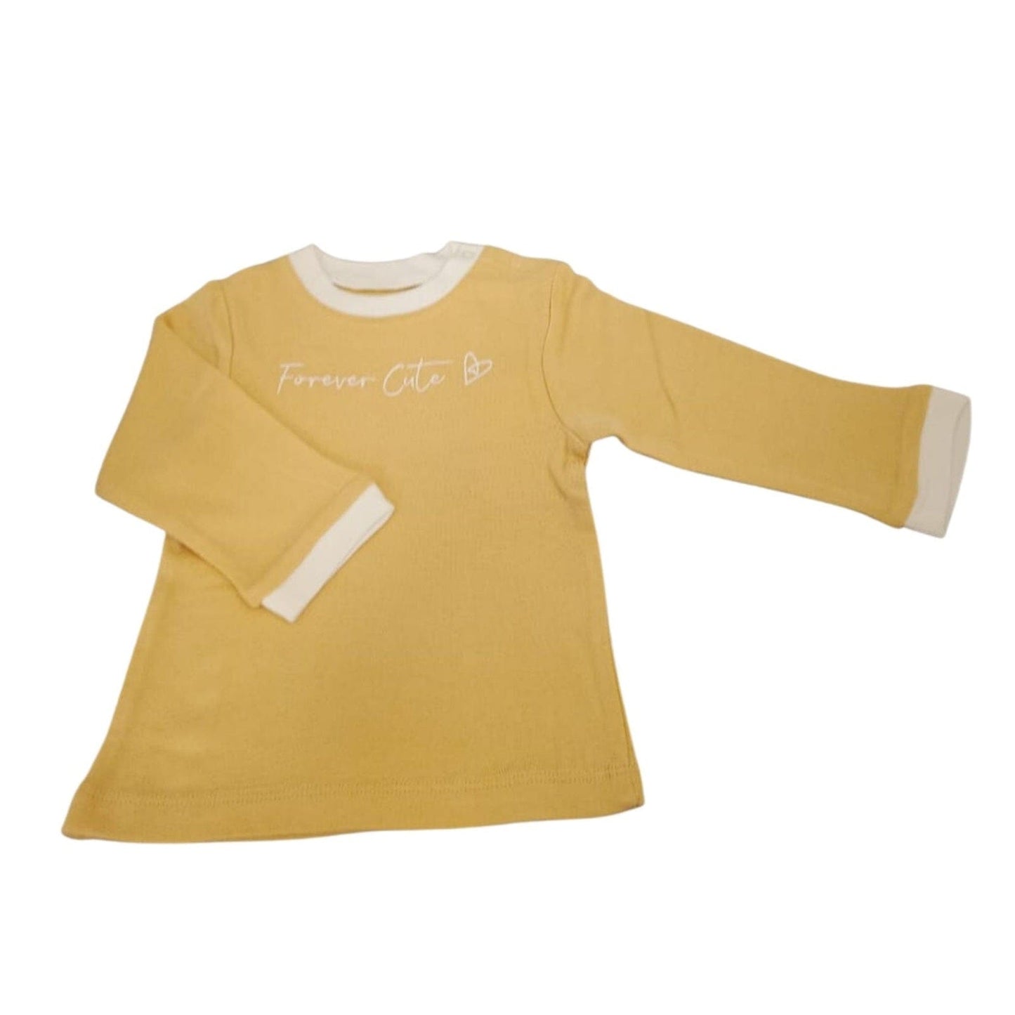 Forever Cute Babies Forever Cute Pyjama Top 0-3m - Peach