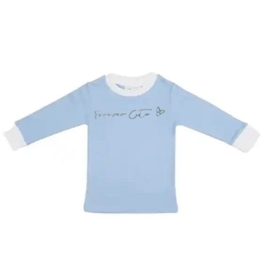 Forever Cute Babies Forever Cute Pyjama Top 12-18m - Blue