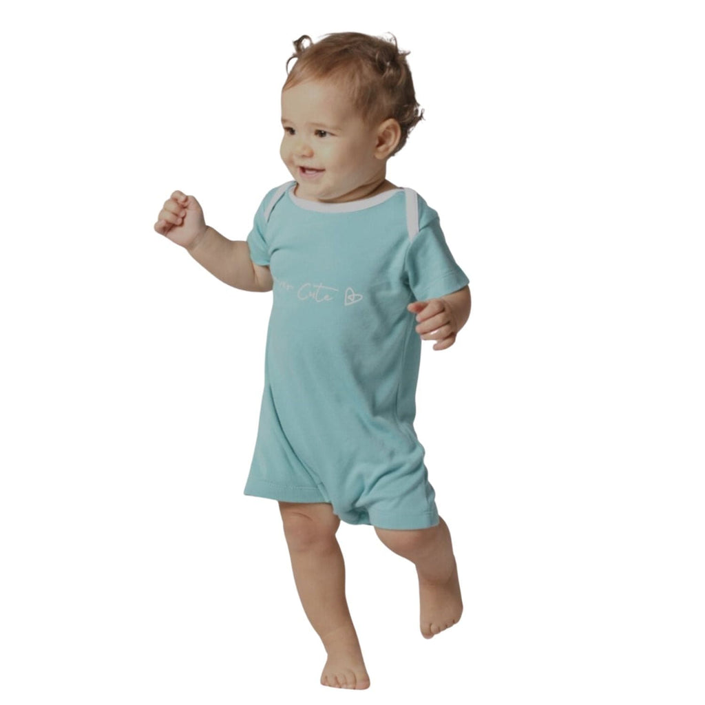 Forever Cute Babies Forever Cute Romper 0-3m - Mint