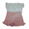 Forever Cute Babies Forever Cute Ruffle Shorts Set with Bamboo Hat 2-3yrs