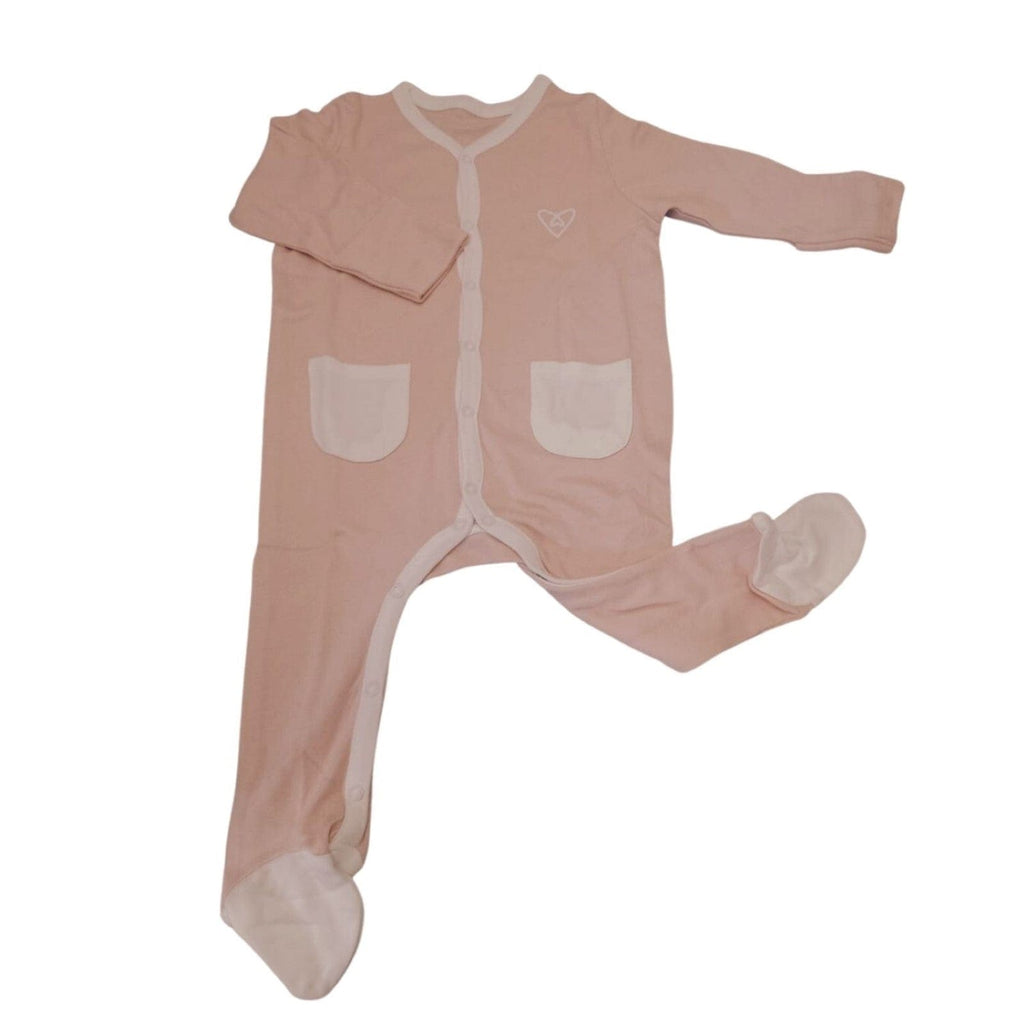 Forever Cute Babies Forever Cute Sleeping Suit 3-6m - Pink