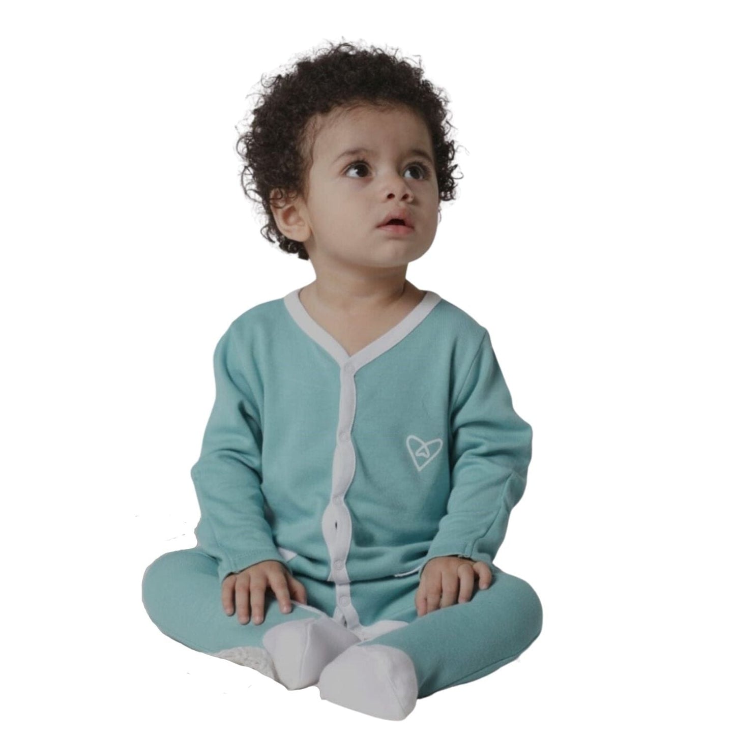 Forever Cute Babies Forever Cute Sleeping Suit 6-12m - Mint