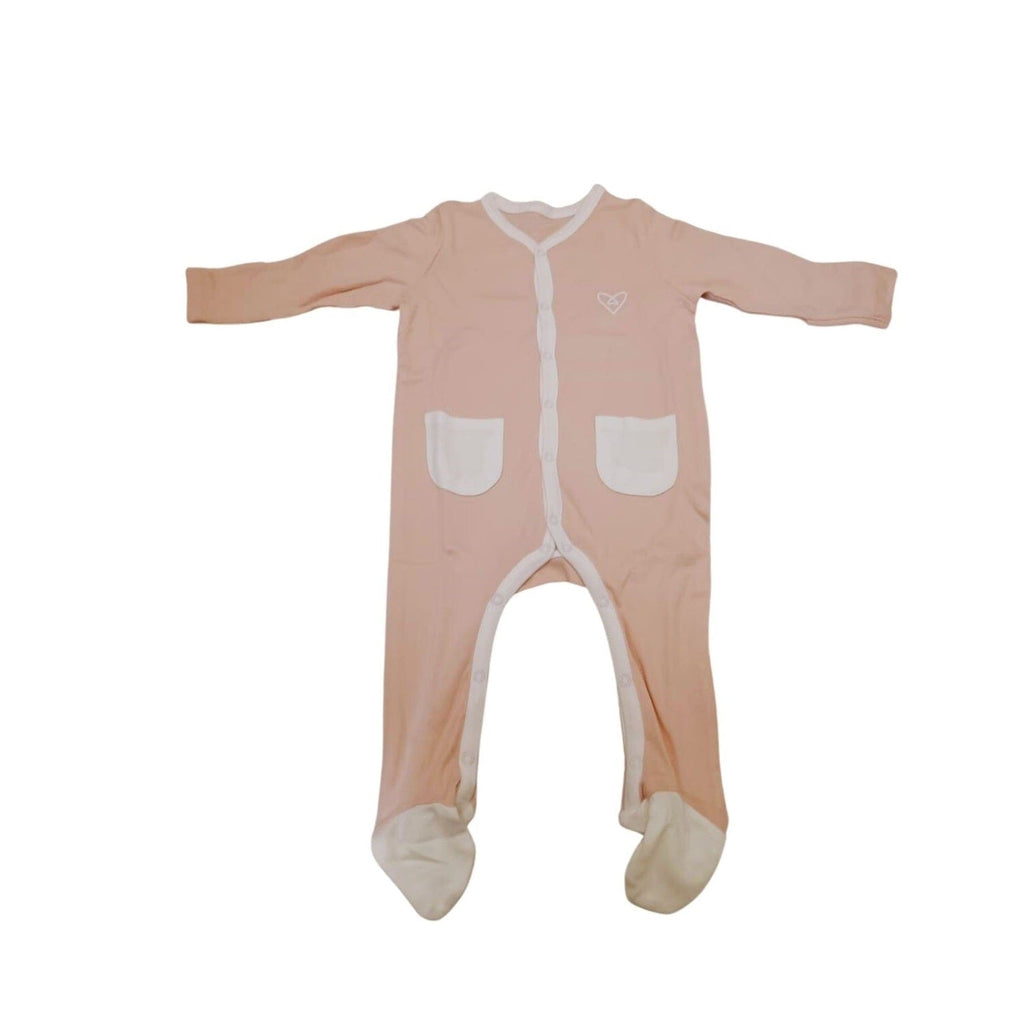 Forever Cute Babies Forever Cute Sleeping Suit 6-12m - Pink