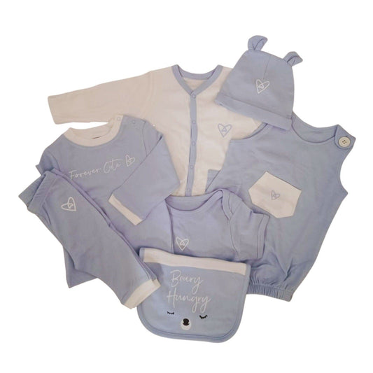 Forever Cute Babies Forever Cute Value Set 3-6m- Blue