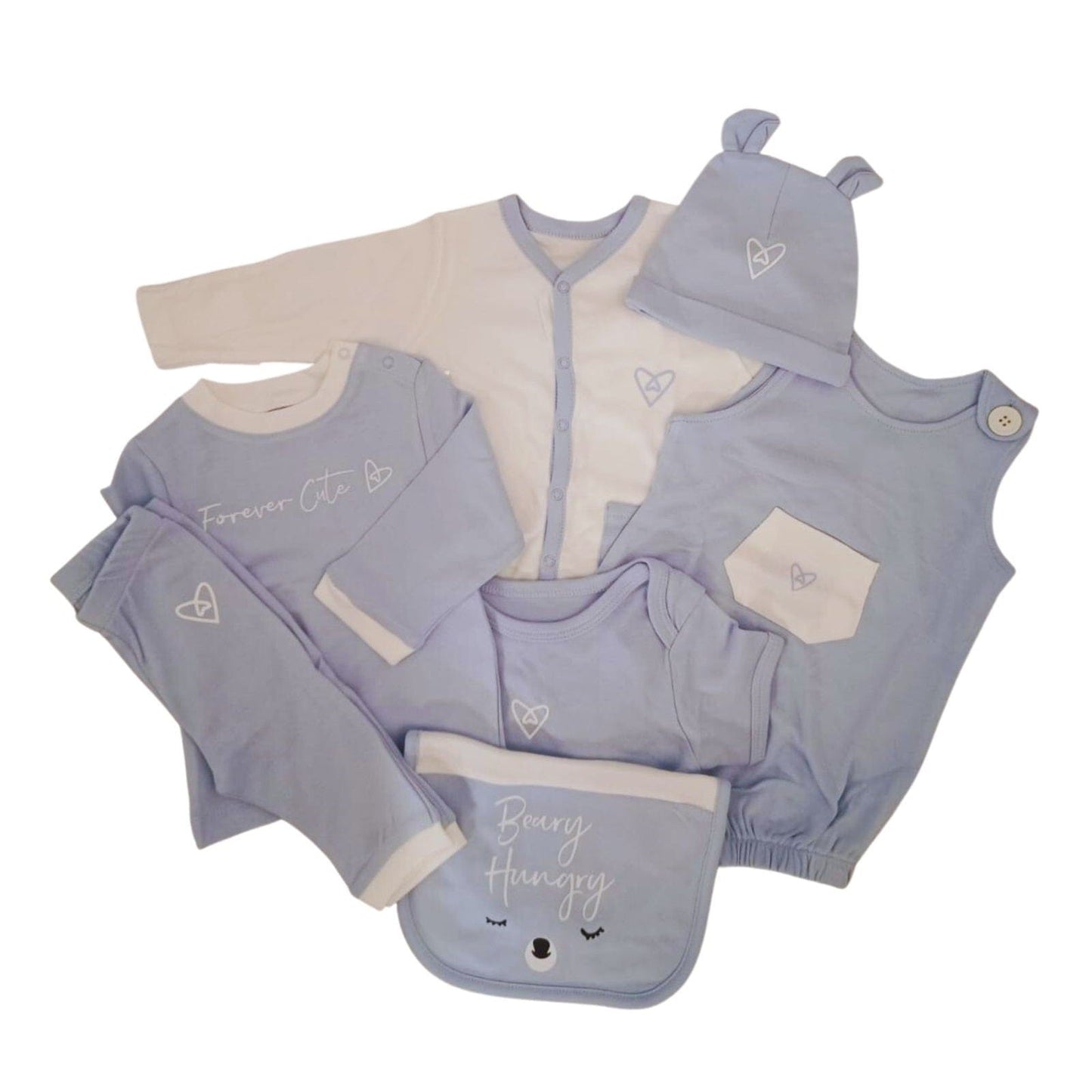 Forever Cute Babies Forever Cute Value Set 6-12m- Blue