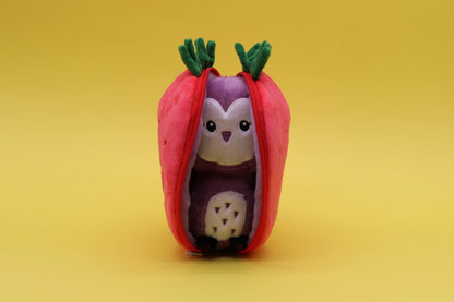 Les Déglingos - Veggie Series Violet The Owl - Strawberry