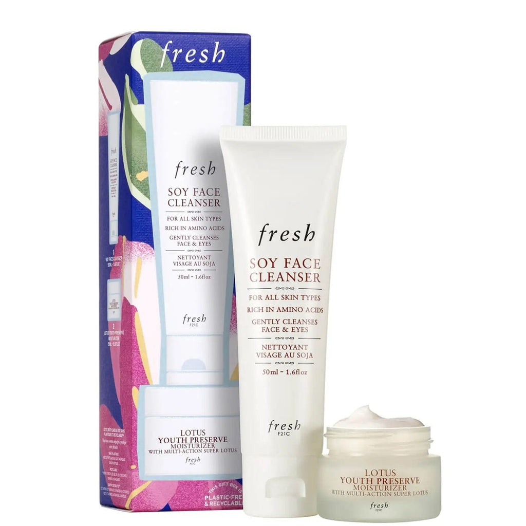 Fresh Beauty Fresh Cleanse and Moisturise Duo Gift Set