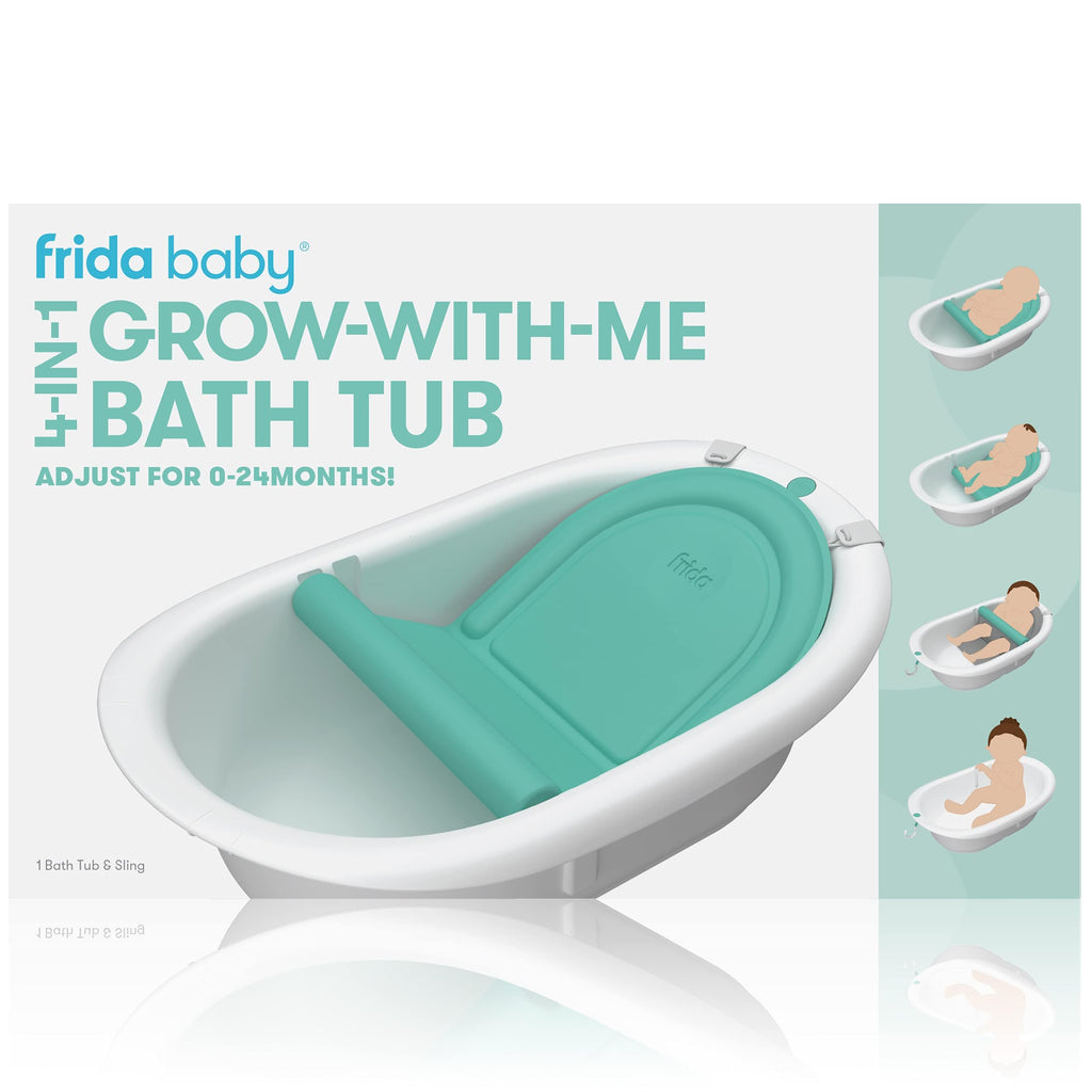 Frida Baby baby accessories Fridababy 4-in-1 Baby Grow-With-Me Bath Tub With Backrest