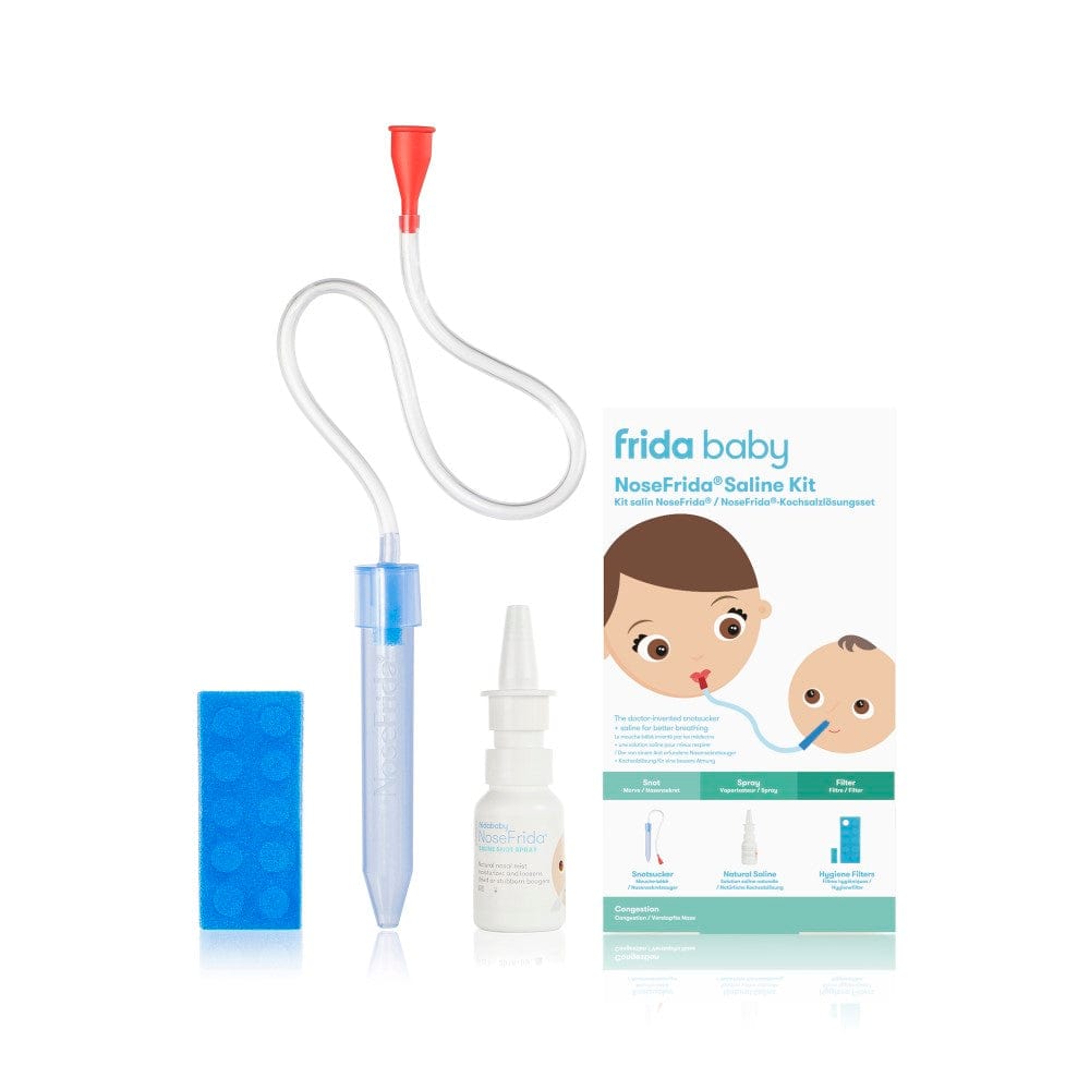 Frida Baby Baby Feeding Fridababy The Snot Sucker Saline Kit