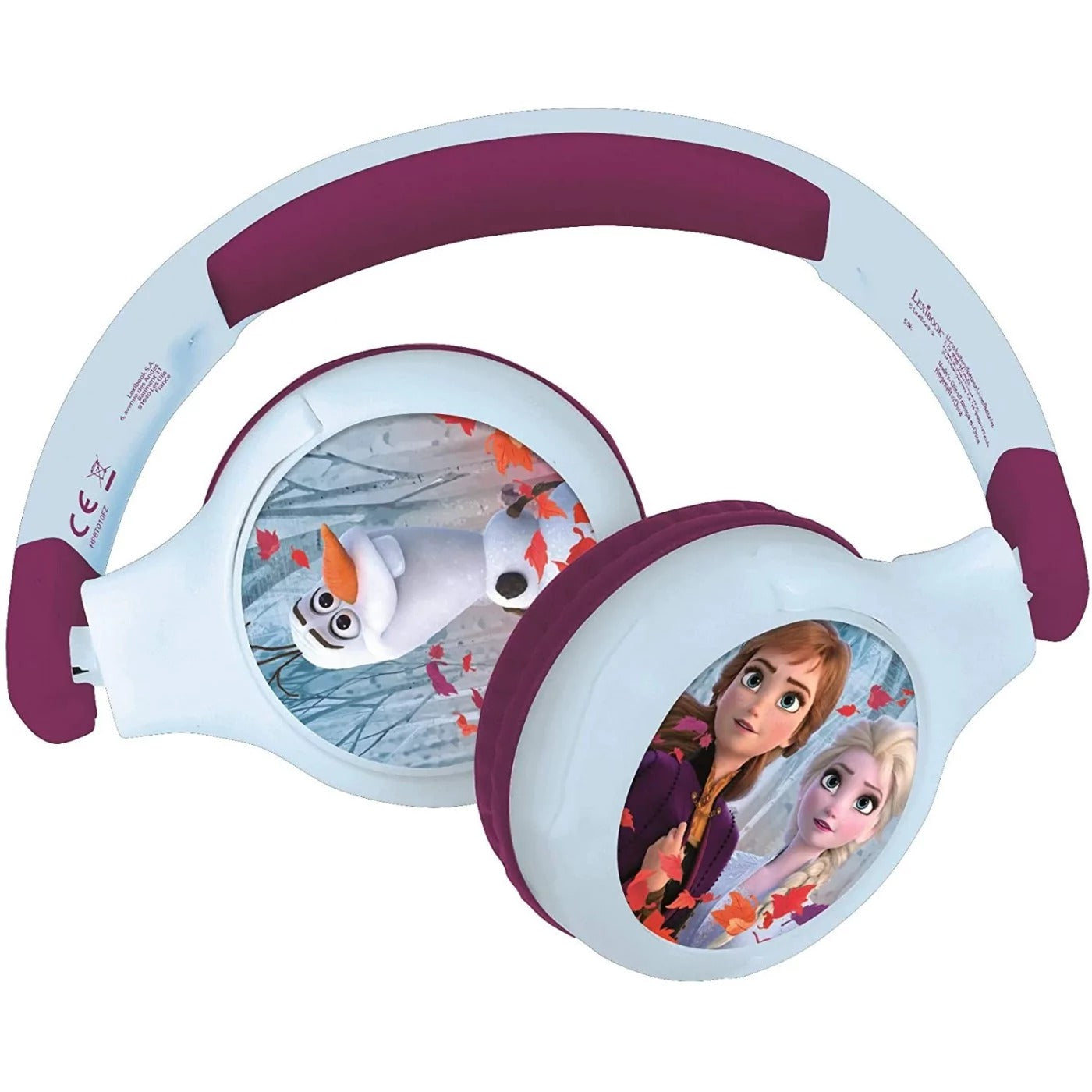 Lexibook - Frozen 2-in-1 Foldable Headphones