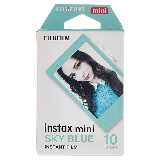 Fujifilm Instax Mini Film - Blue Frame