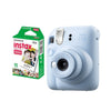 FujiFilm Electronics Fujifilm Instax Mini 12 Instant Camera With Instax Instant Film - Pastel Blue