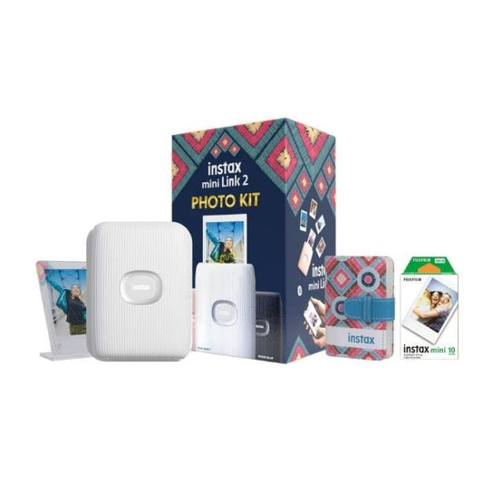 Fujifilm Instax Mini Link 2 Printer White Gift Box