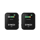 SYNCO G2A1-Pro 2.4G Wireless Microphone - Black