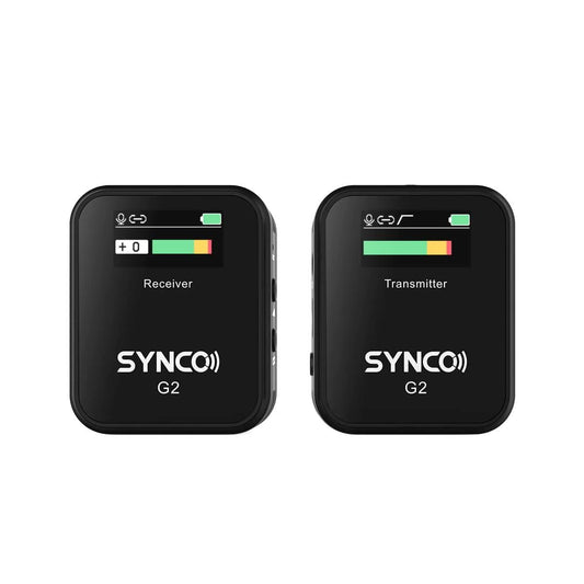SYNCO G2A1-Pro 2.4G Wireless Microphone - Black