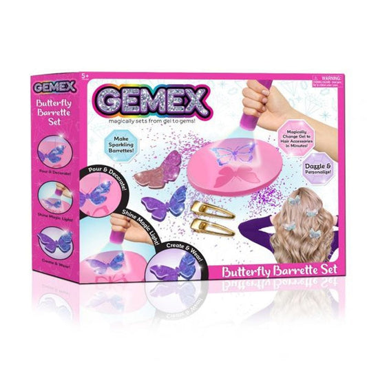 GEMEX Playset Butterfly Barrette Set