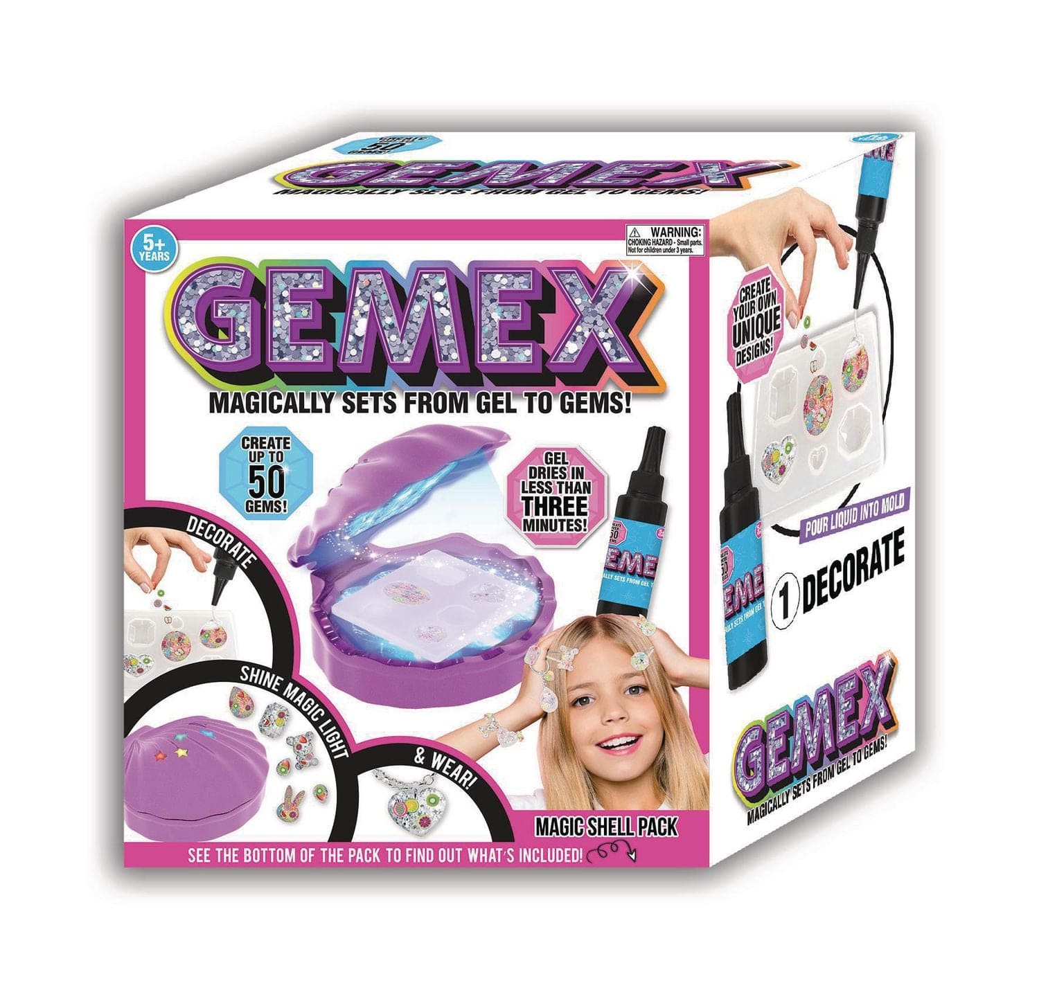 GEMEX Playset Gemex Clam Shell Set