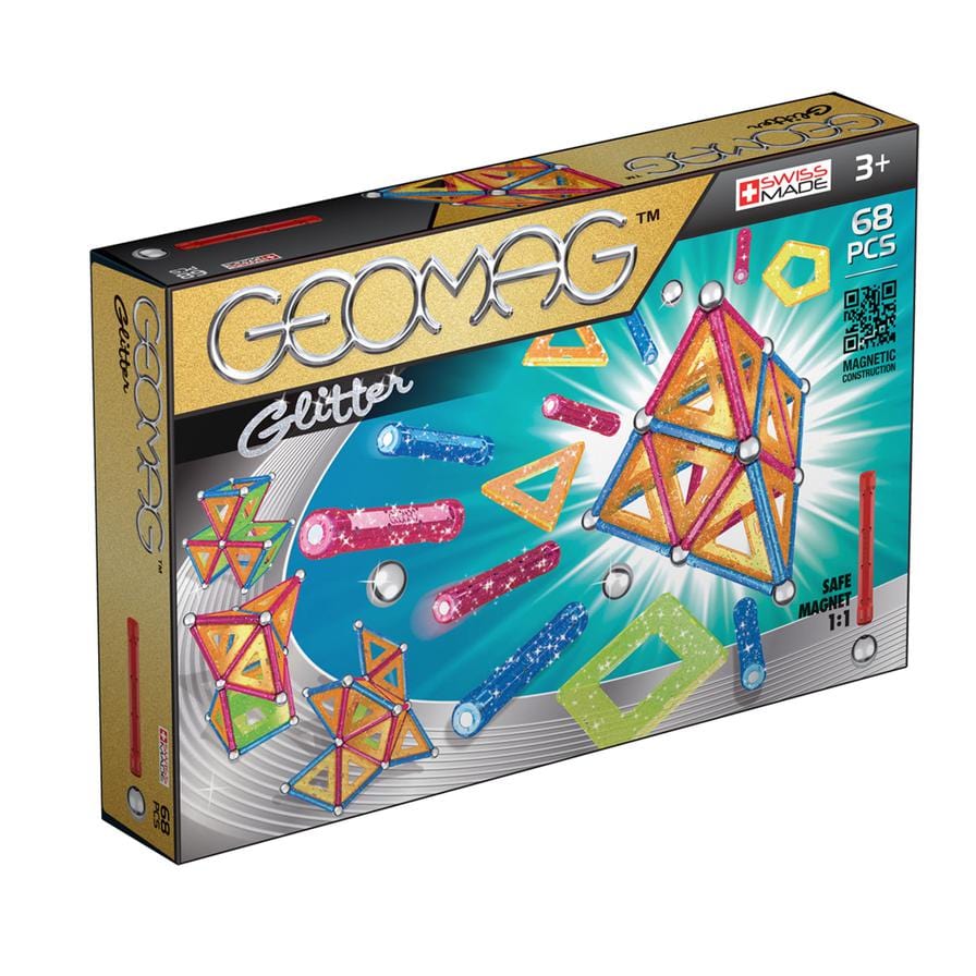 Geomag Toys Geomag Glitter Panels 68 pcs