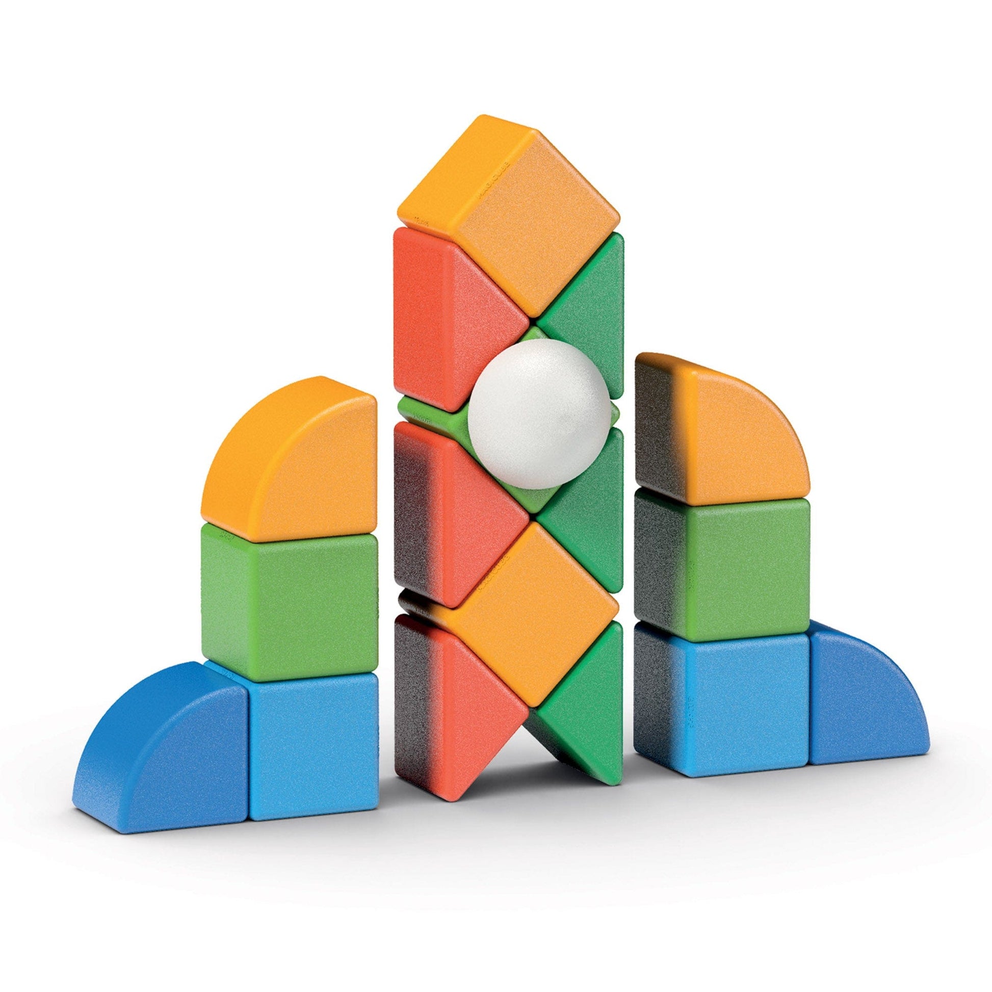 Geomag Toys Geomag Magicube 4 Shapes Recycled Little World 25 pcs