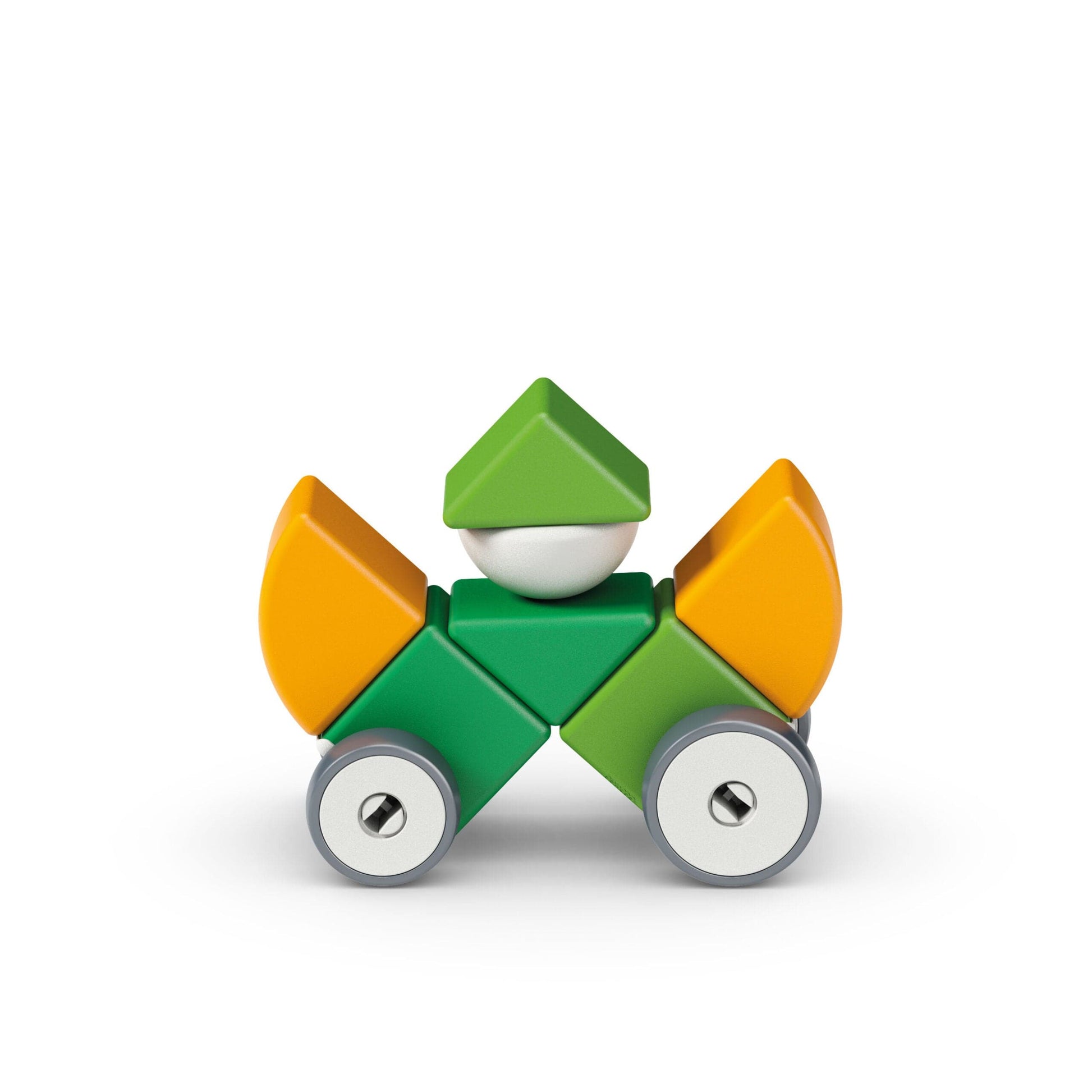 Geomag Toys Geomag Magicube  4 Shapes Recycled Wheels 13  pcs