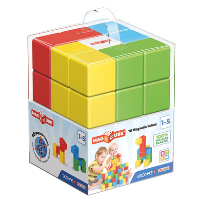 Geomag Toys Geomag Magicube Full Color Recycled Crystal 16 pcs