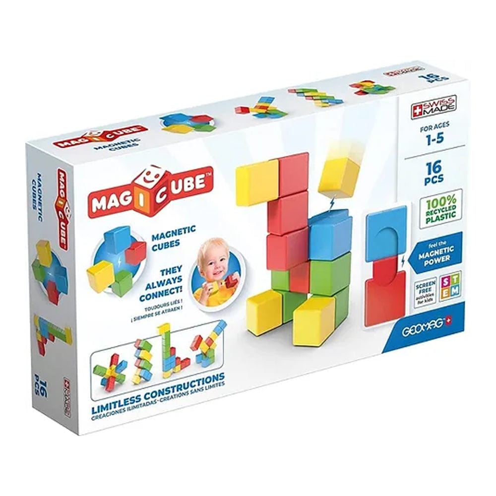 Geomag Toys Geomag Magicube FullColor Recycled Try me 16  pcs