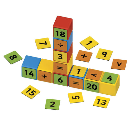 Geomag Toys Geomag Magicube Math Building Recycled Clips 61 pcs