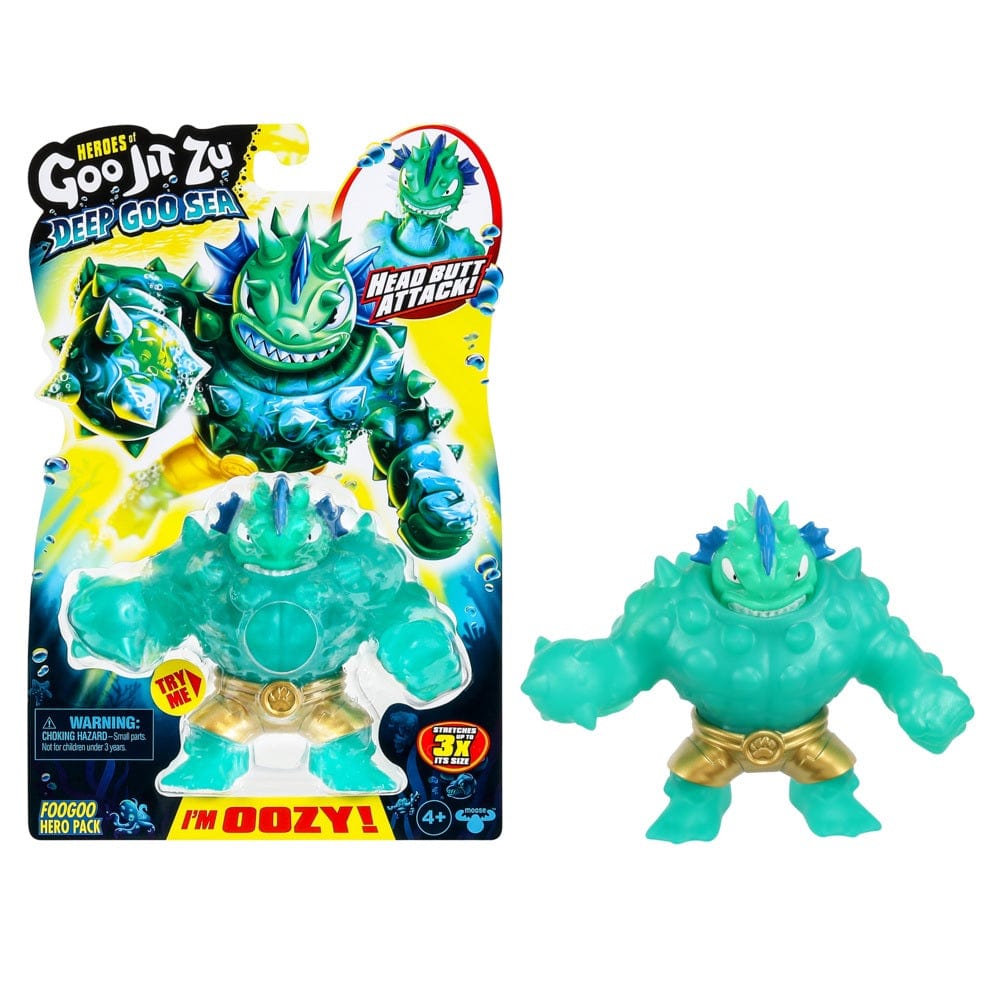 Goo Jit Zu Toys Heroes Of Goo Jit Zu Deep Goo Sea - Foogoo