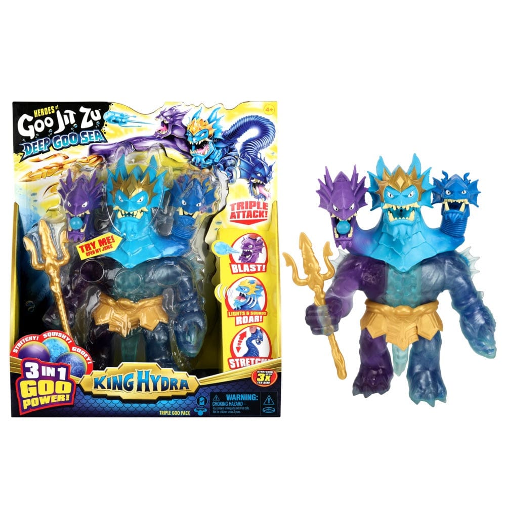 Goo Jit Zu Toys Heroes Of Goo Jit Zu Deep Goo Sea - King Hydra