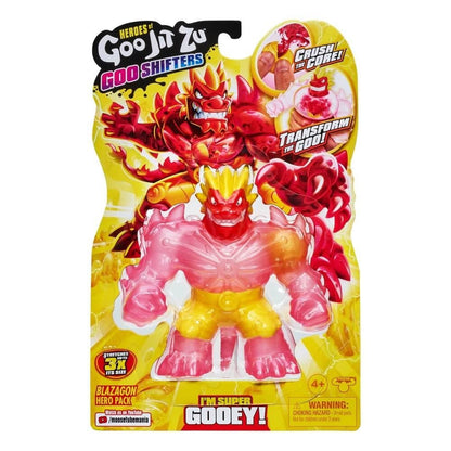 Goo Jit Zu Toys Heroes of Goo Jit Zu Goo Shifters Blazagon Figure (12 cm)