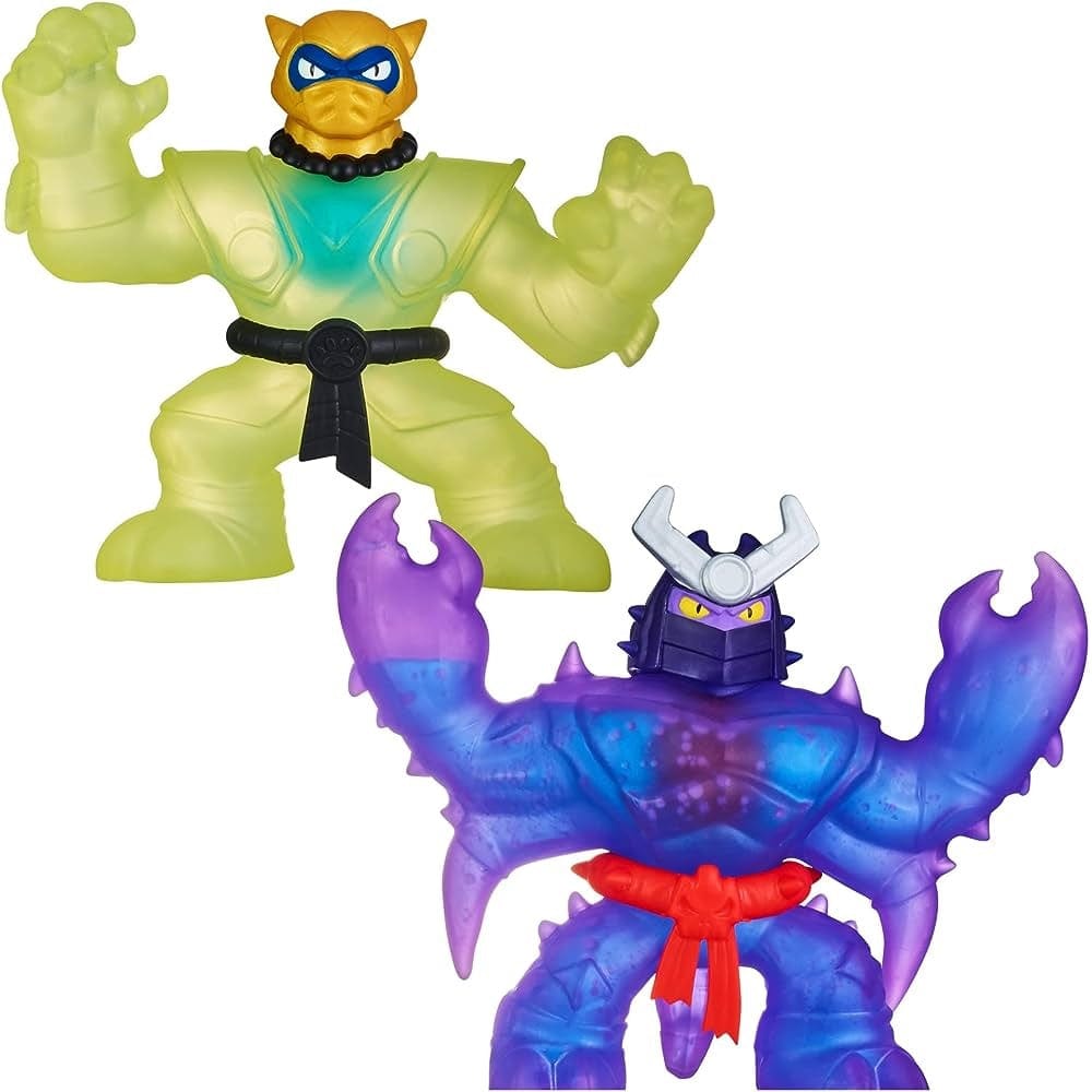 Goo Jit Zu Toys Heroes of Goo Jit Zu Goo Shifters S7 Versus Pk - Liquid Gold Pantaro Vs Shadow Orb Scorpius